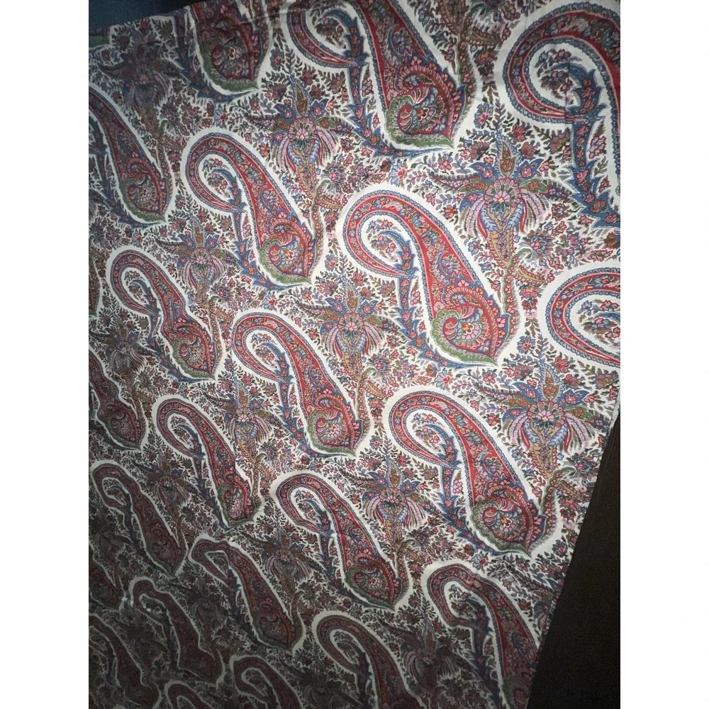 Ralph Lauren Norwich Road King Size Duvet Cover Cotton EUC Paisley‎